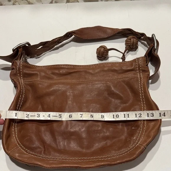 Fossil Tan Leather Shoulder Bag - Picture 3 of 5